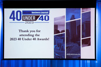 MBJ_DSK:40 Under 40_STAGE 2023 Awards Celebration